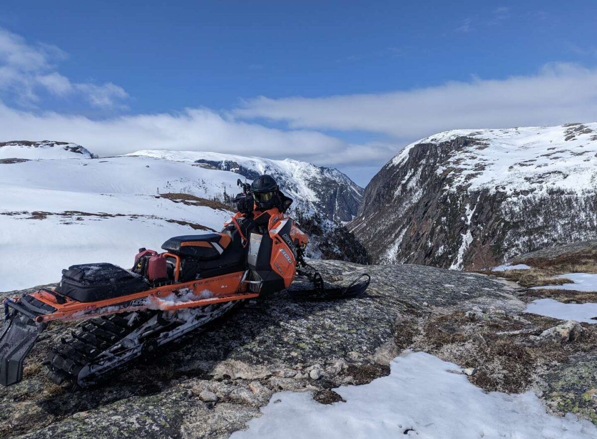 Western Newfoundland snowmobiling