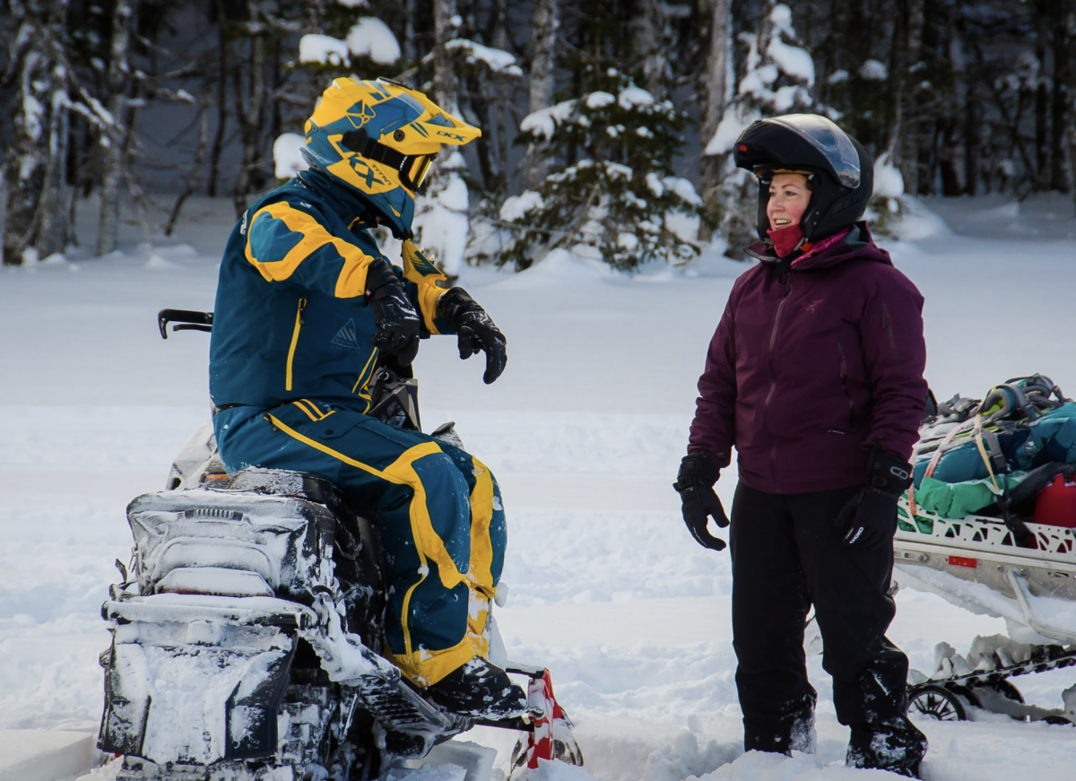 Arluk Adventures Backcountry snowmobiling